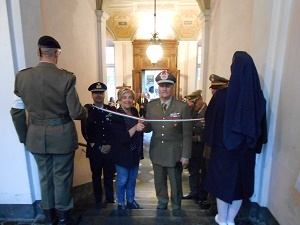 Ispettore Nazionale del Corpo Militare, maggior generale Gabriele Lupini
